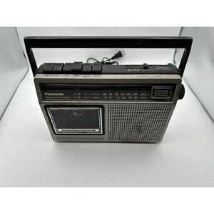Panasonic Radio Cassette Recorder RX-1230 Radio Tape Side broke READ DESCRIPTION